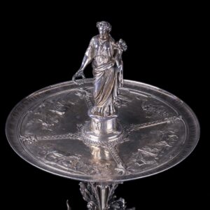 French silver figural Centerpiece — image 2