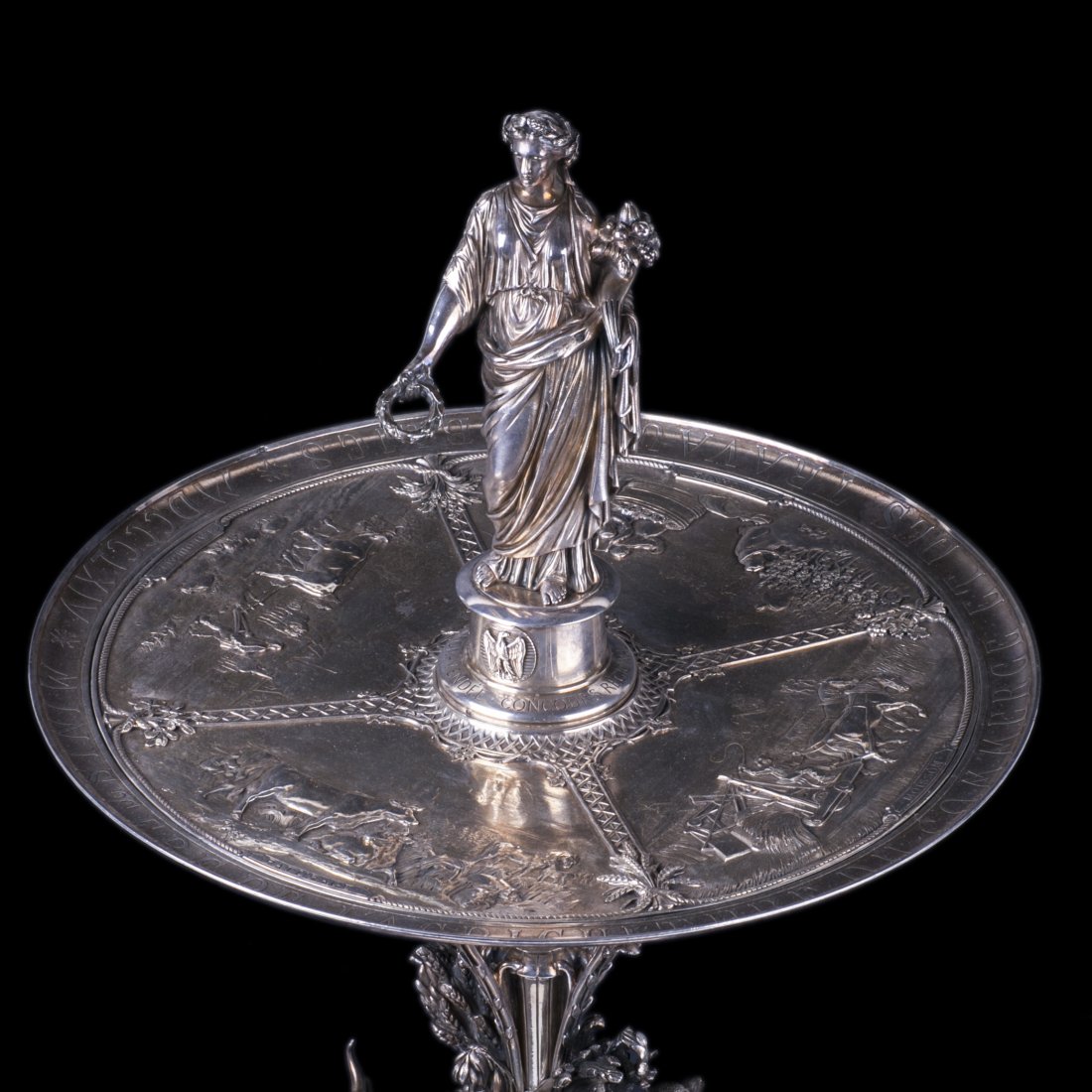 French silver figural Centerpiece — image 2