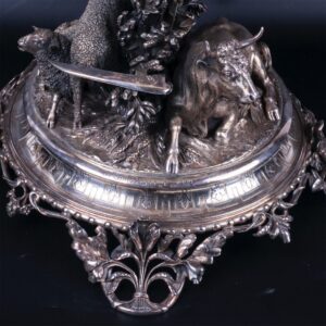 French silver figural Centerpiece — image 3