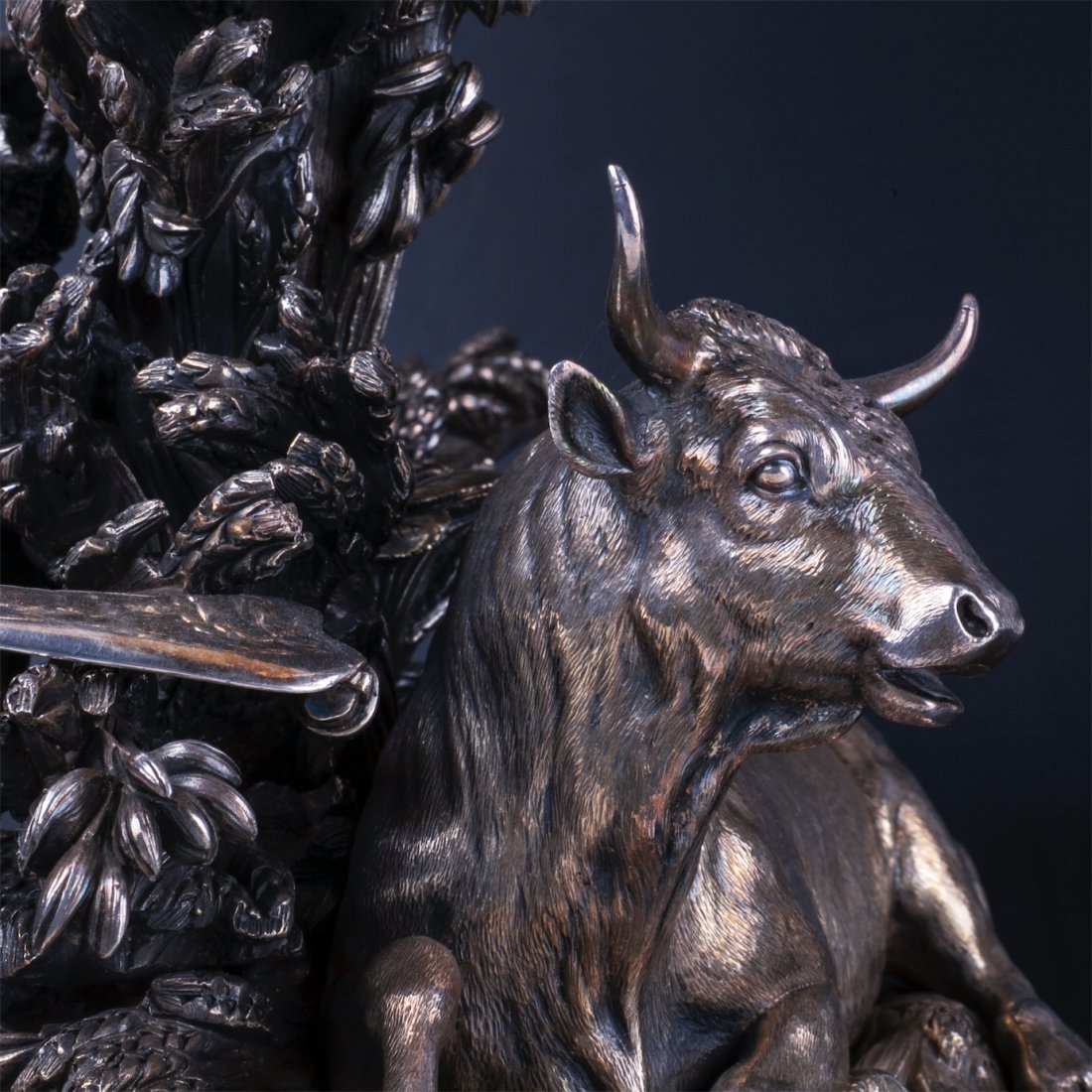 French silver figural Centerpiece — image 6