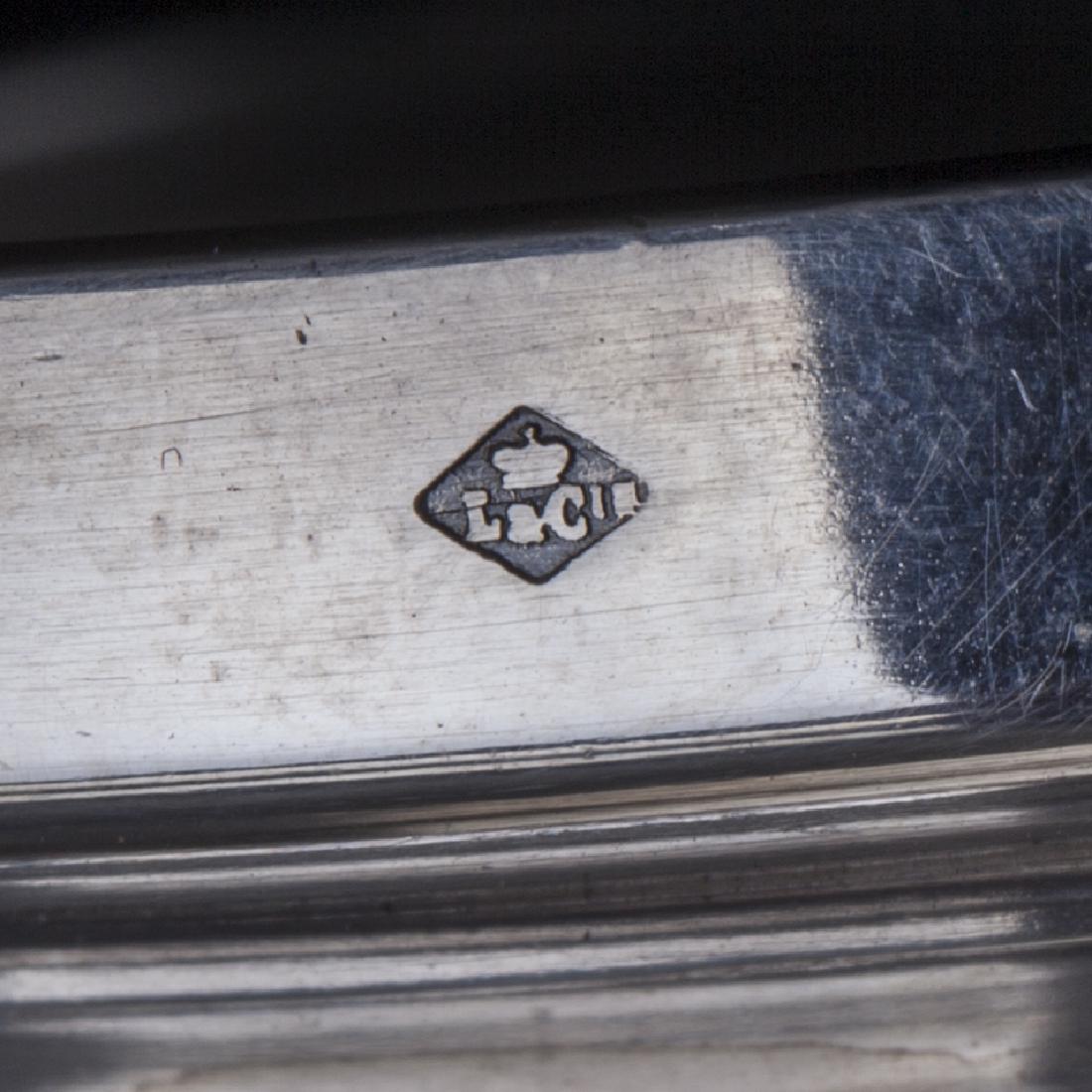 Antique French silver dish — image 11