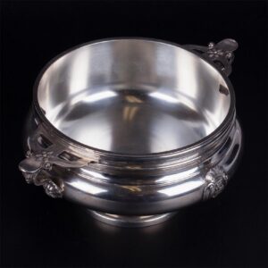 Antique French silver dish — image 3