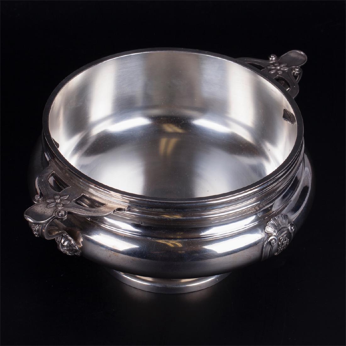 Antique French silver dish — image 3
