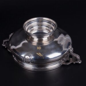 Antique French silver dish — image 6