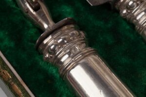 Silver serving set of 2 pieces. — image 4