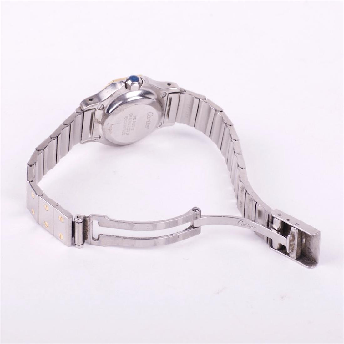Cartier "Santos" women's wrist watch — image 3