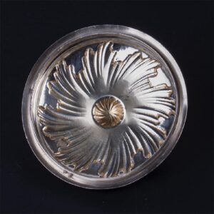 Huge silver sugar bowl. Silver 950 — image 4