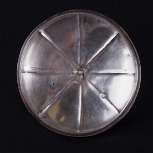 Elegant French silver sugar bowl. Marked Alphonse — image 4