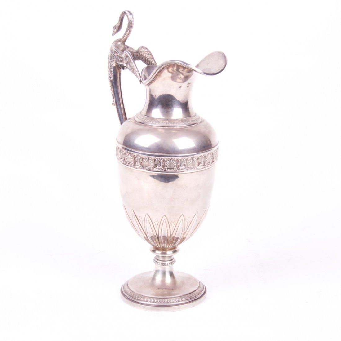 Silver water jar. French. — image 3