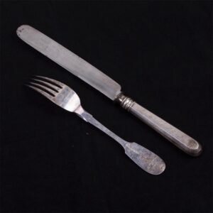 A pair of flatwares of Russian officer assembly — image 2