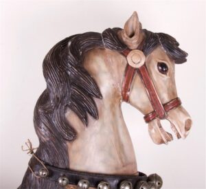 Huge rare wooden horse. — image 2