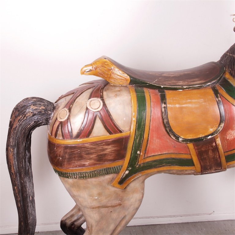 Huge rare wooden horse. — image 3