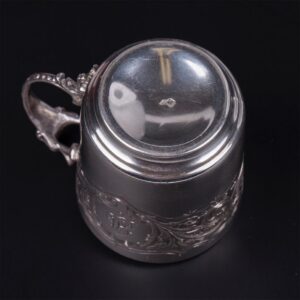 Boucheron silver coffee set for one person in original — image 11