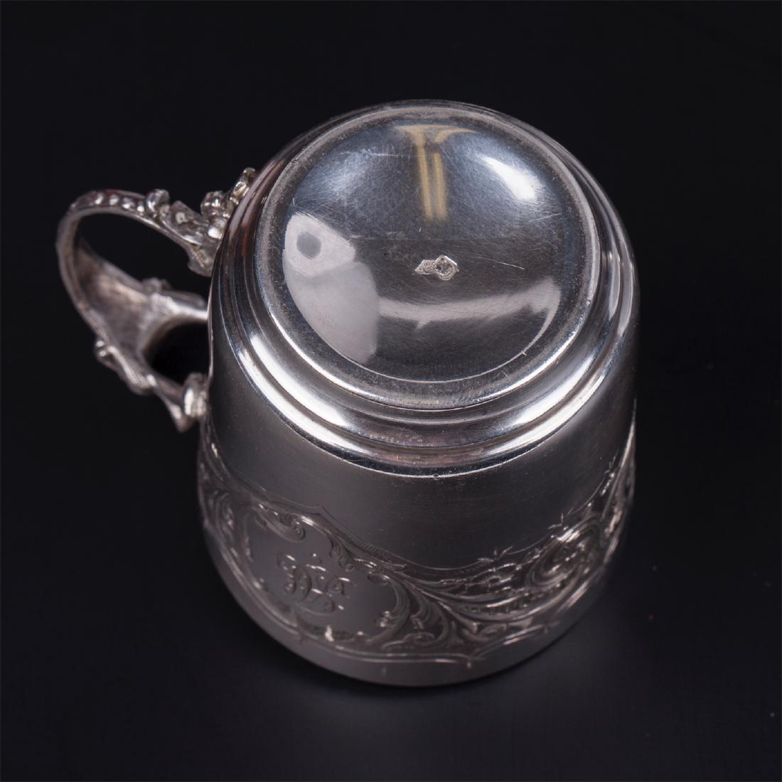 Boucheron silver coffee set for one person in original — image 11