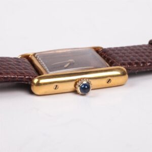 Gilded women’s mechanical wrist watch “Must De Cartier” — image 3