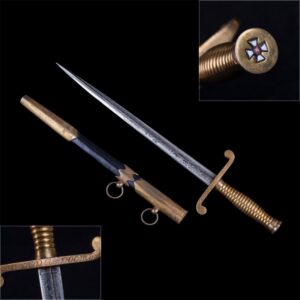 M-1853 RUSSIAN NAVY DAGGER FOR BRAVERY — image 1