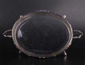 Antique French silver bowl for fruits/jardinier — image 5