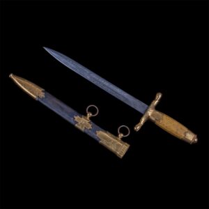 Soviet diplomatic dagger with a gift inscription — image 1