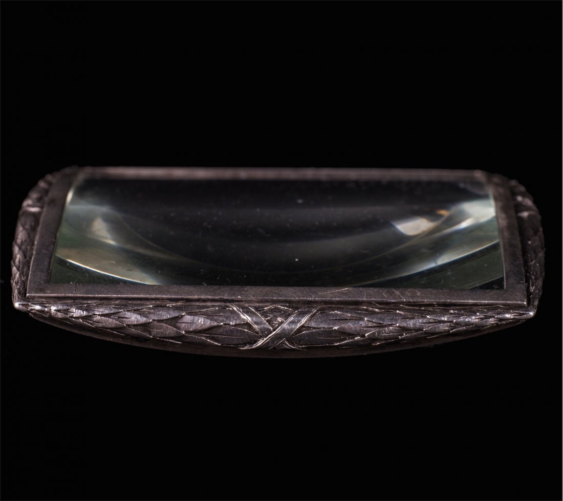 Unusual Faberge silver magnifier — image 3