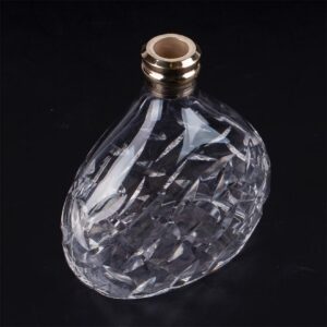Antique carafe for cognac. Glass, silver, 950 — image 2