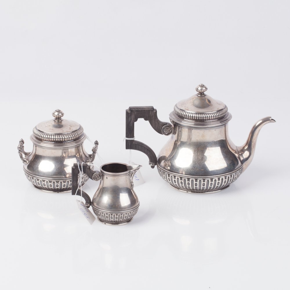 Silver coffee set. — image 1