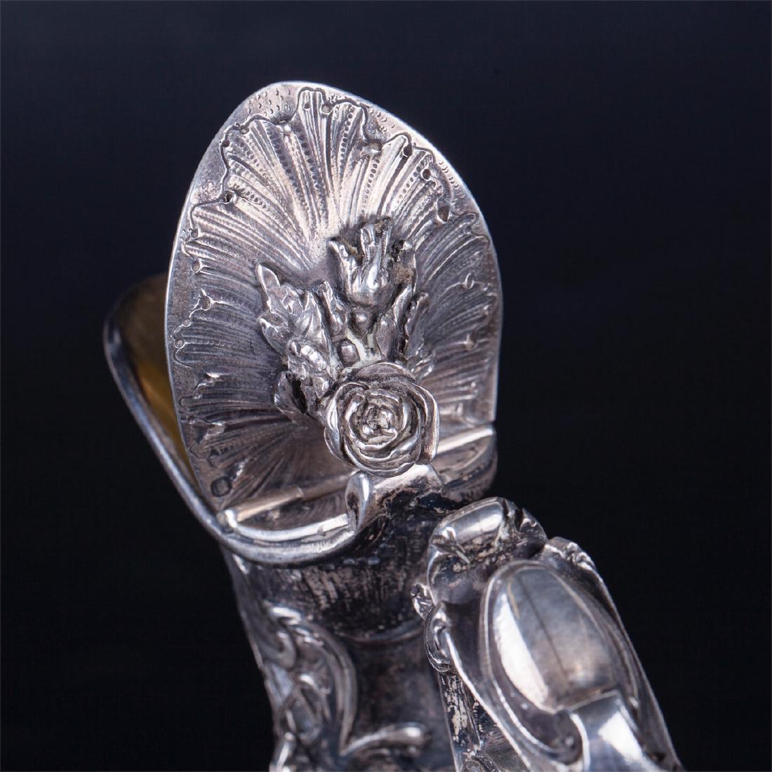 Antique French silver water jug — image 4