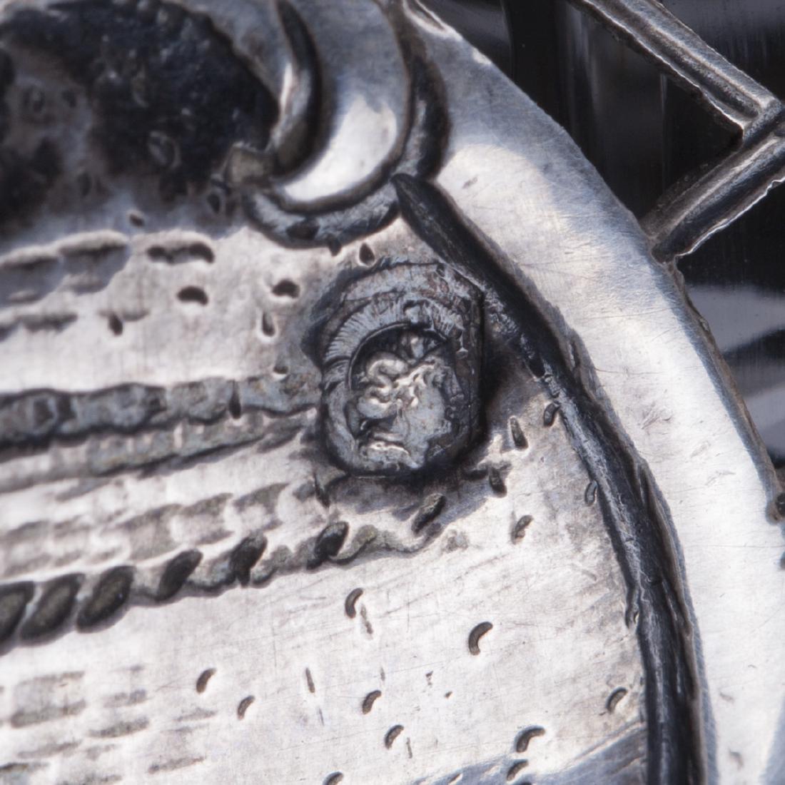 Antique French silver water jug — image 8