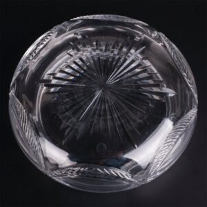 Art nouveau candy bowl with the silver lid and signed — image 5