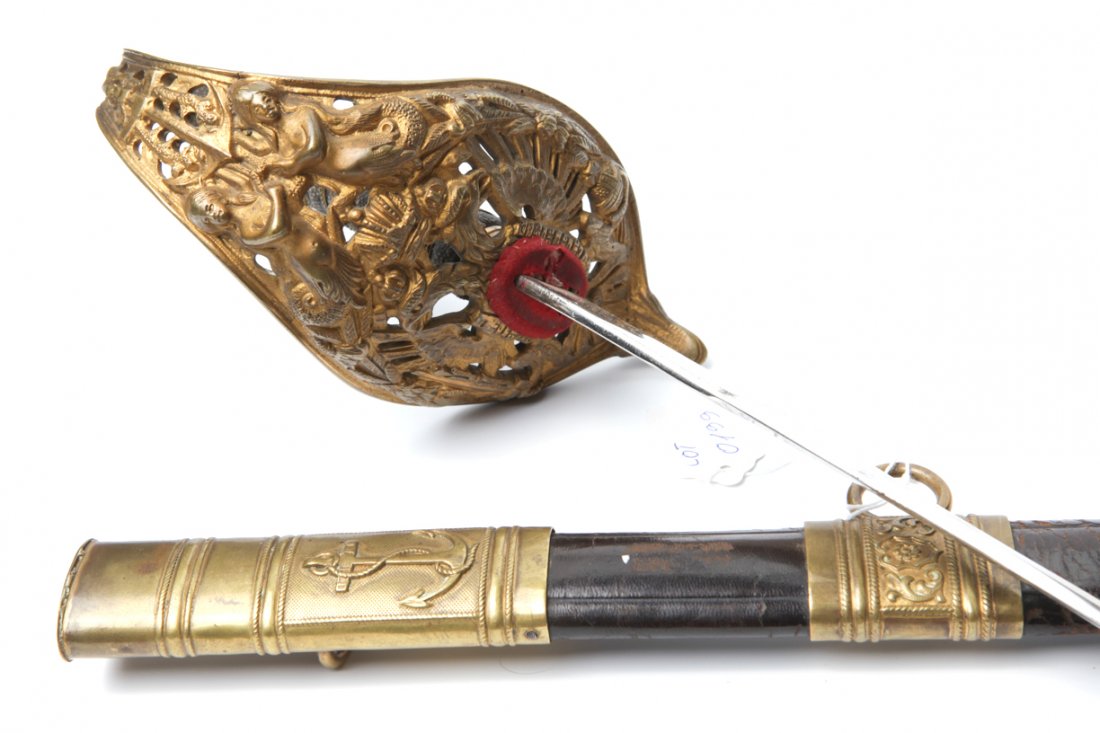 Austro-Hungarian navy officer sword. — image 1