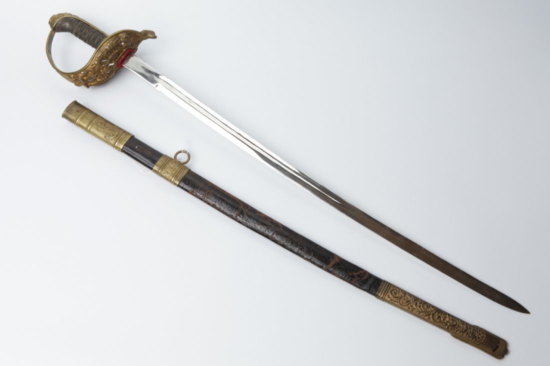 Austro-Hungarian navy officer sword. — image 2