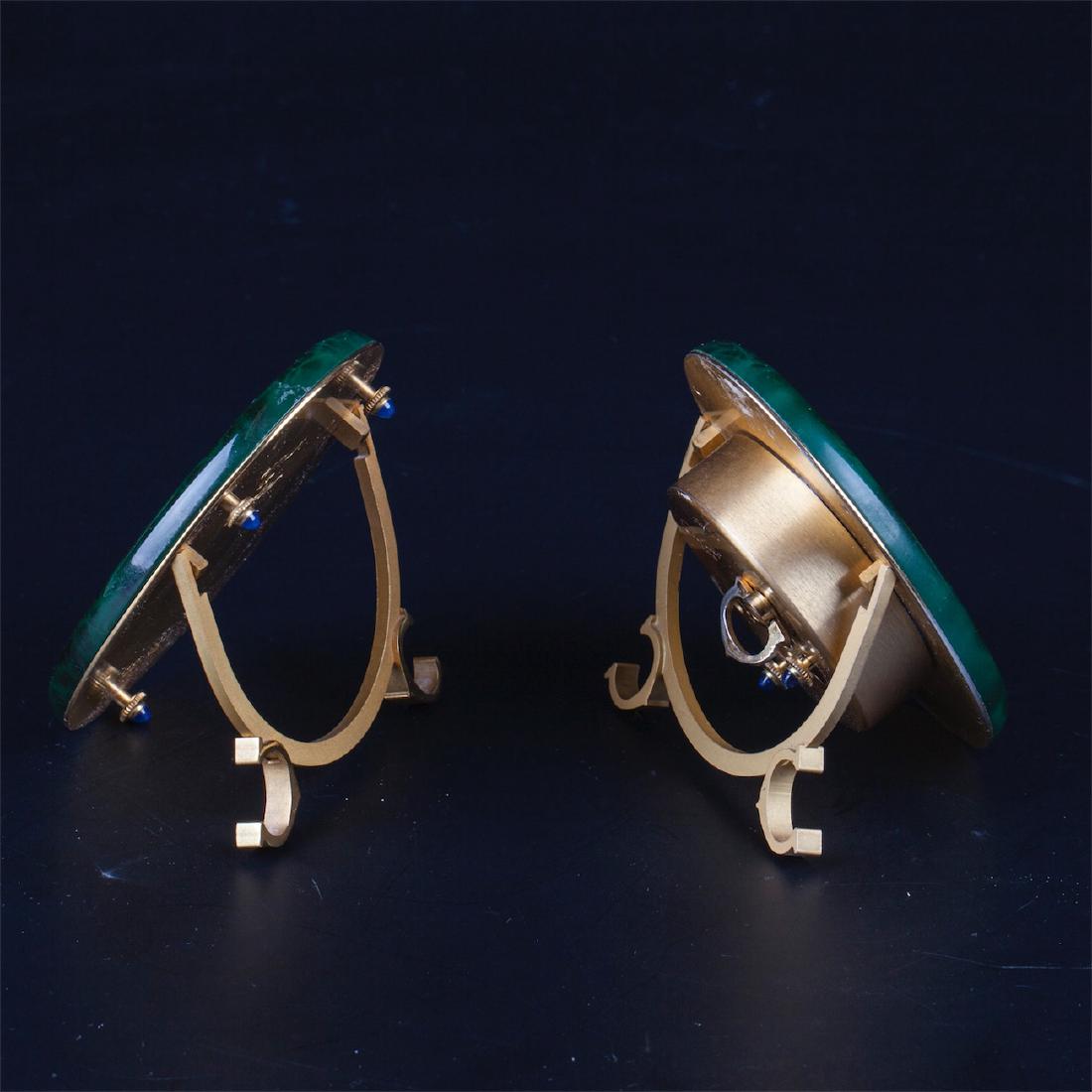 Must De Cartier Malachite Petite Picture frame & desk — image 2