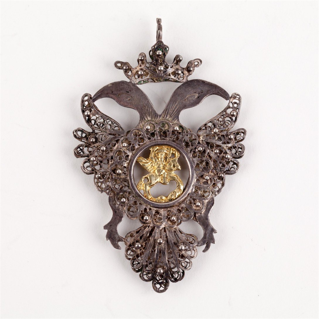Pendant in the form of a two-headed eagle. — image 2