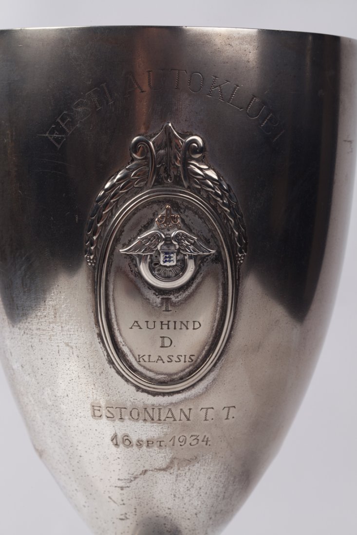 A 1934 Estonian TT 1st in Class cup presented by Eesti — image 6