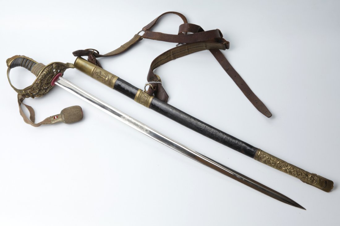 Austro-Hungarian navy officer sword. — image 2