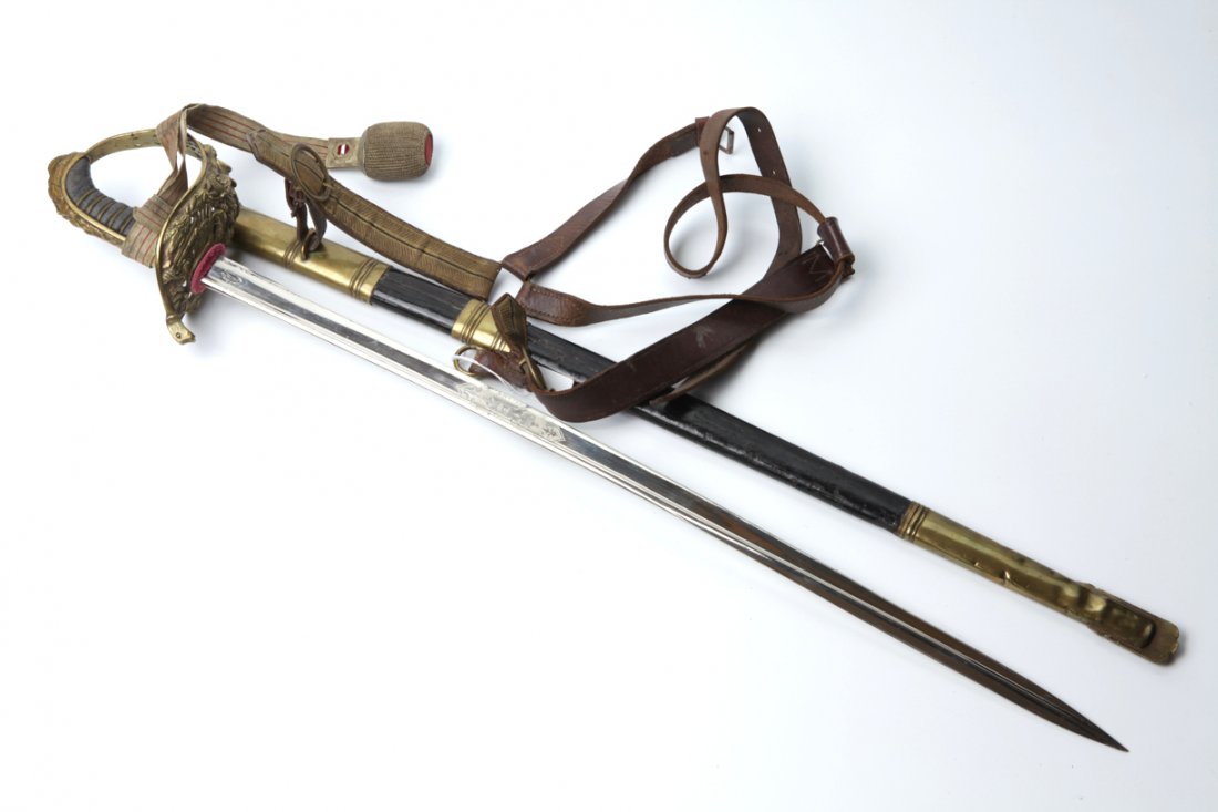 Austro-Hungarian navy officer sword. — image 3
