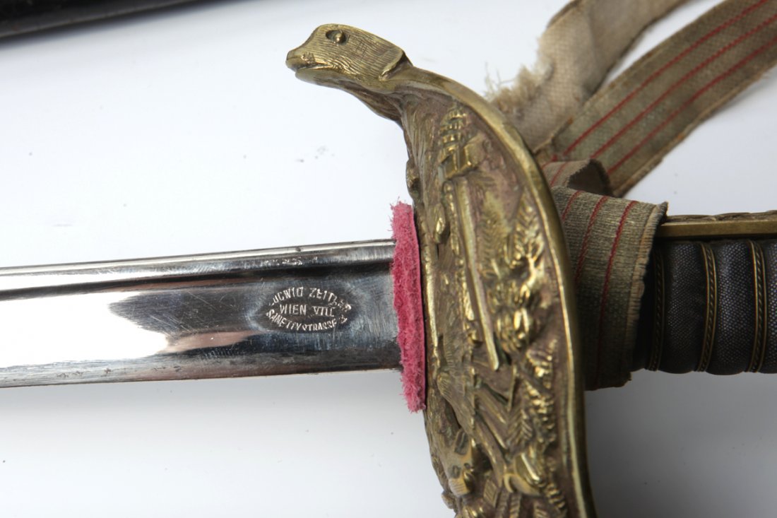Austro-Hungarian navy officer sword. — image 5