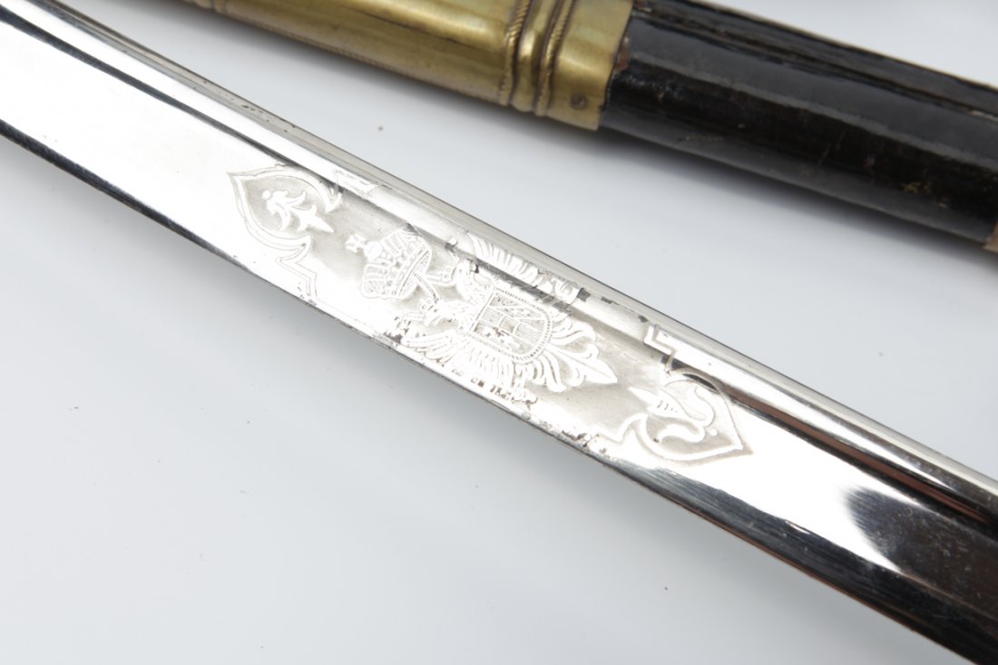Austro-Hungarian navy officer sword. — image 6