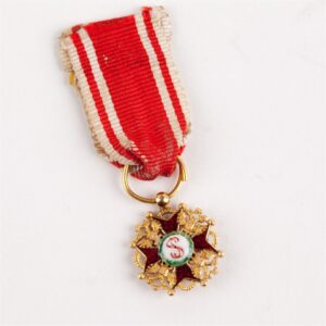 Imperial miniature order of St. Stanislaus in original — image 4
