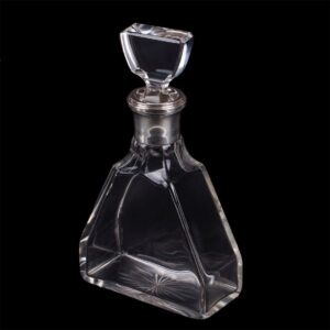 Massive silver mounted decanter "Charles Tirbour" — image 1