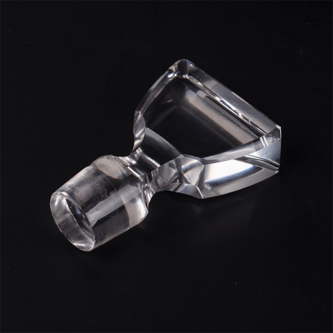 Massive silver mounted decanter "Charles Tirbour" — image 3