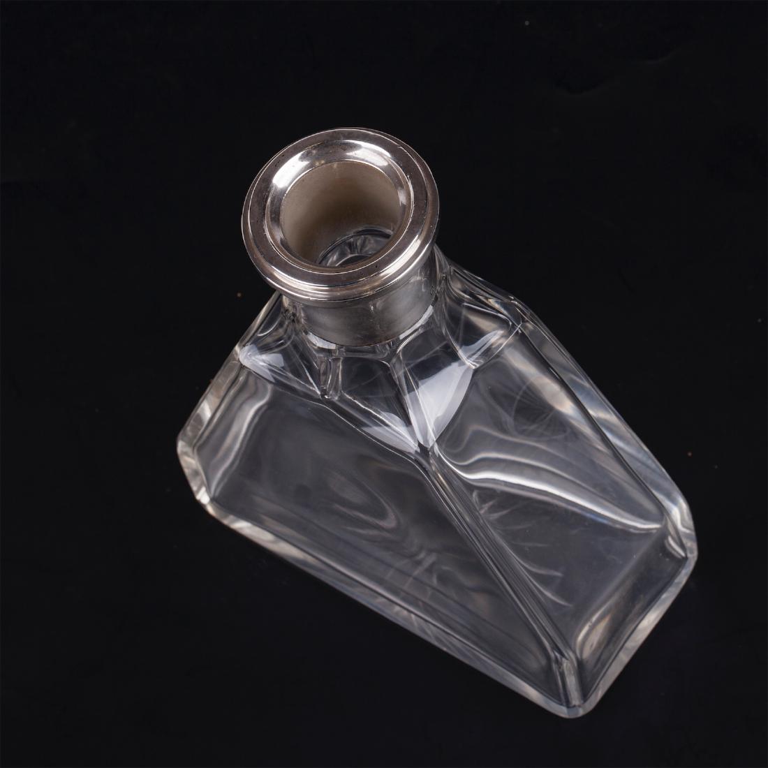 Massive silver mounted decanter "Charles Tirbour" — image 4