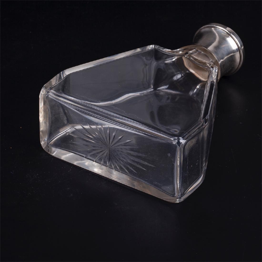 Massive silver mounted decanter "Charles Tirbour" — image 5