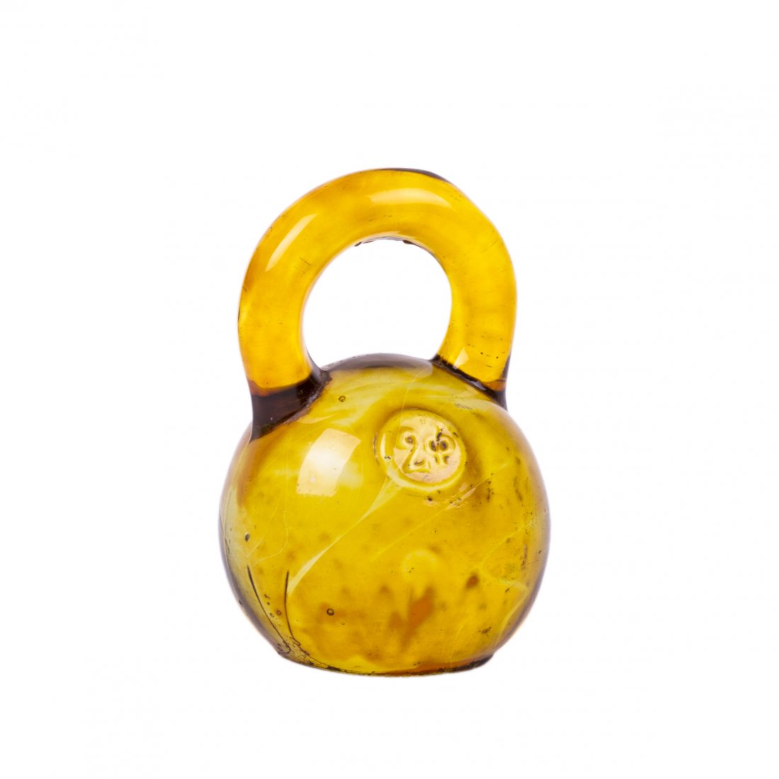 Unusual Russian glass paperweight in the shape of — image 1