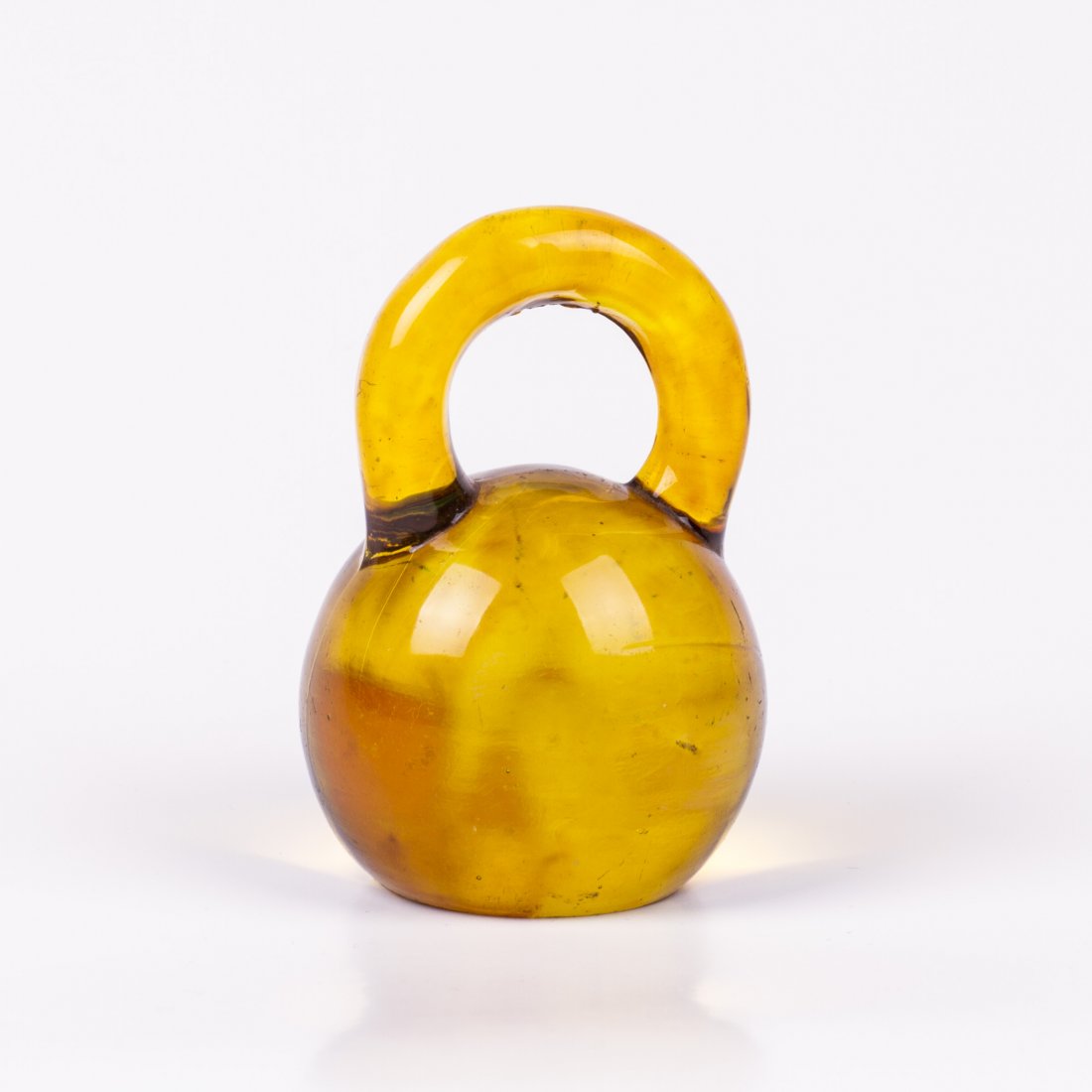 Unusual Russian glass paperweight in the shape of — image 2