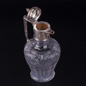 Antique Walker & Hall silver mounted pitcher — image 2