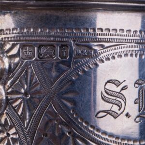 Antique Walker & Hall silver mounted pitcher — image 4