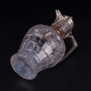 Antique Walker & Hall silver mounted pitcher — image 5