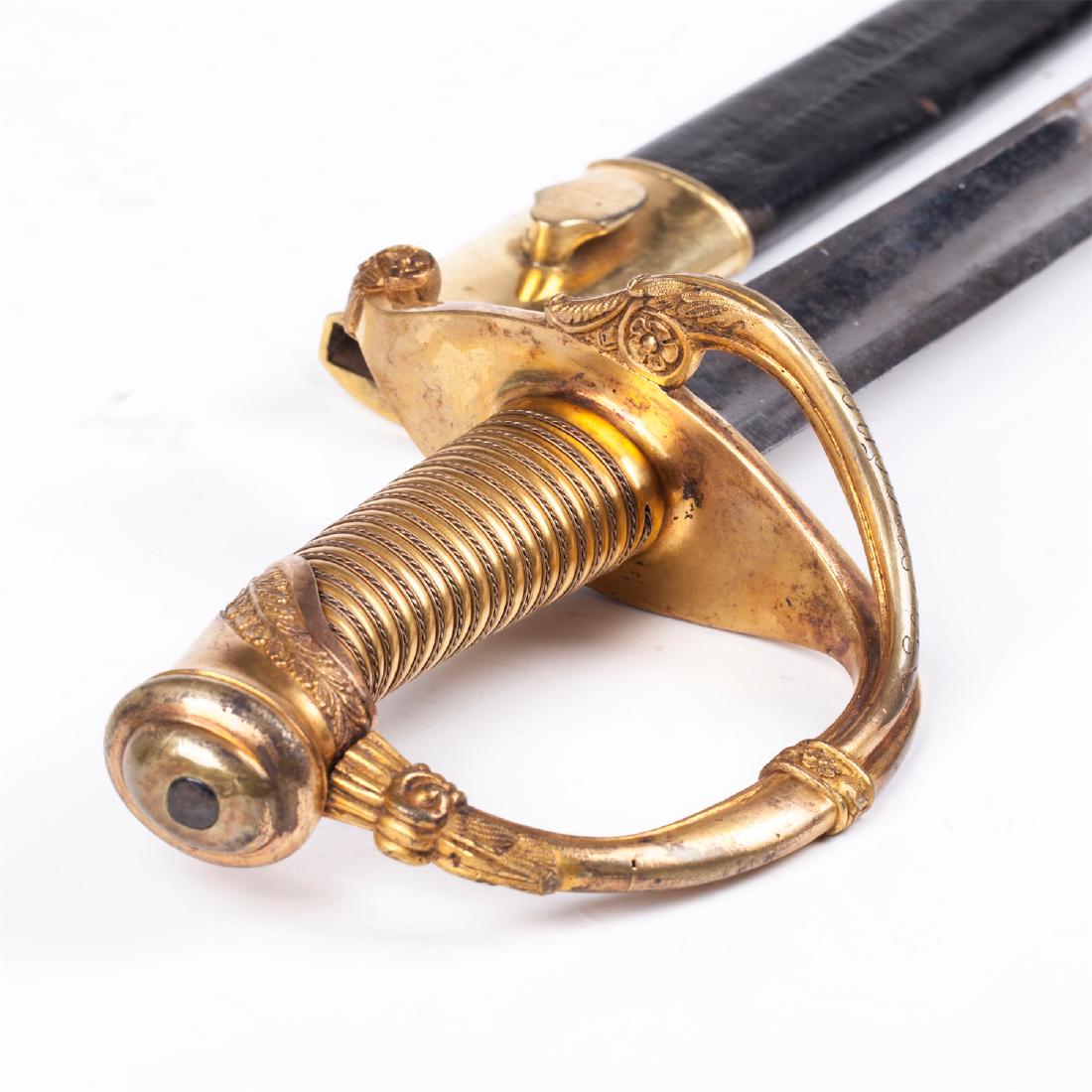 M-1826 Russian infantry Gold Sword for Bravery — image 3