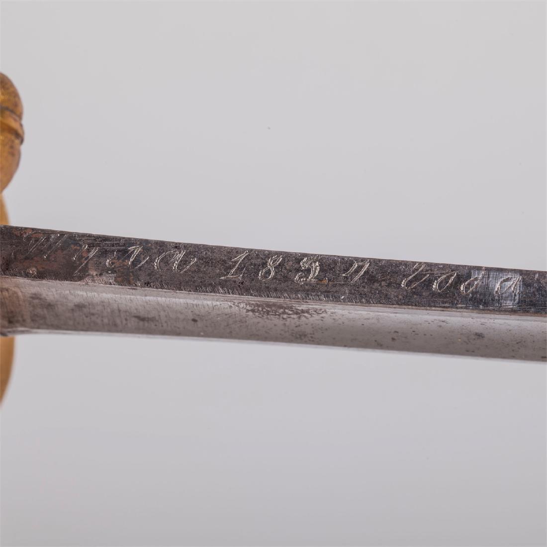M-1826 Russian infantry Gold Sword for Bravery — image 5