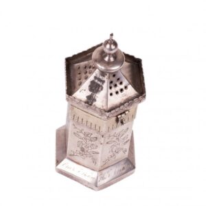 Russian silver and engraving sugar powder dispenser — image 2